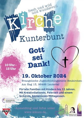 Kirche Kunterbunt Coburg am 19.10.2024