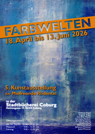 Plakat Malfreunde Rödental