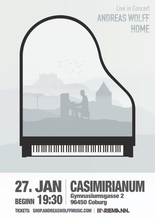 Konzertplakat: Home - Andreas Wolff Live
