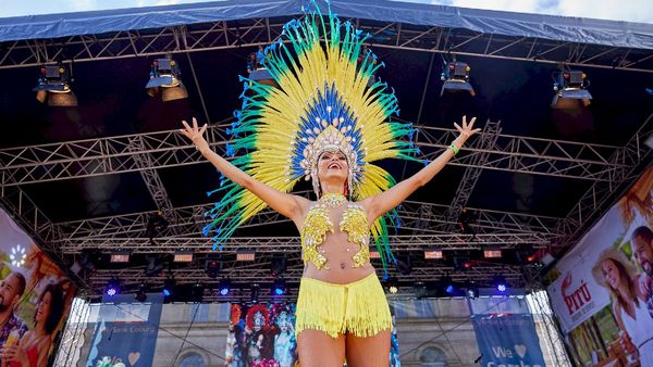 Sambatänzerin, Samba-Festival Coburg