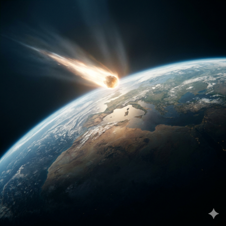 Meteorfall (KI-generiert)