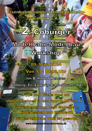 Eisenbahnfreunde Steinachtalbahn Coburg e. V. 2 Coburger Modellbahn-Modellbau Workshop