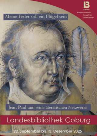 Ausstellungsplakat der LB Coburg