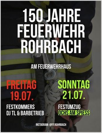 Plakat 150J Rohrbach