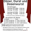 Döner, Durst und Dosenwurst