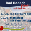 Tag der Europäer & Marktfest mit Familientag