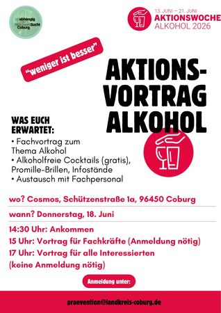 Plakat zur Veranstaltug
