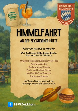 Himmelfahrt, Zeickhorner Hütte