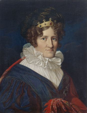 Johann Heinrich Schröder, Herzogin Auguste Caroline Sophie von Sachsen-Coburg-Saalfeld, geb. Prinzessin von Reuß, um 1800