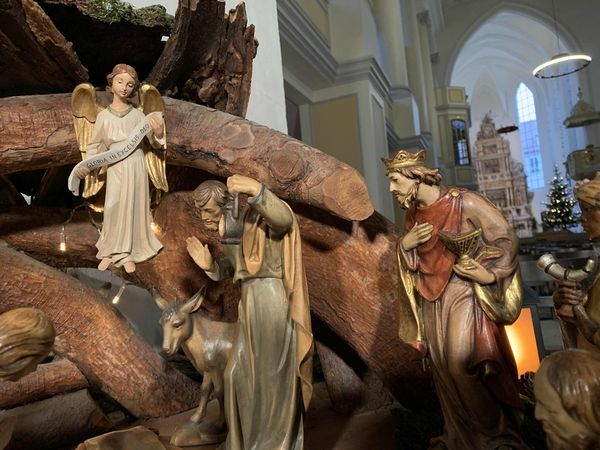 Foto: Peter Stenglein Krippe St. Moriz