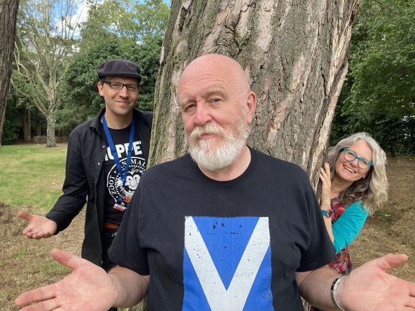 Ian Bruce, Kathariana Bramkamp und Frank Deckerth