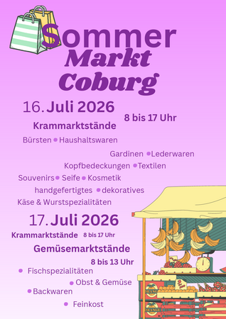 Plakat Sommermarkt 2026