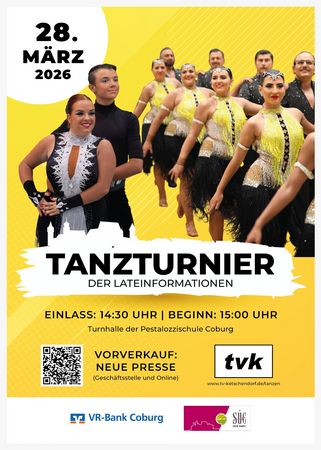 Flyer für das Tanzturnier