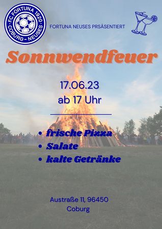 Sonnenwendfeuer