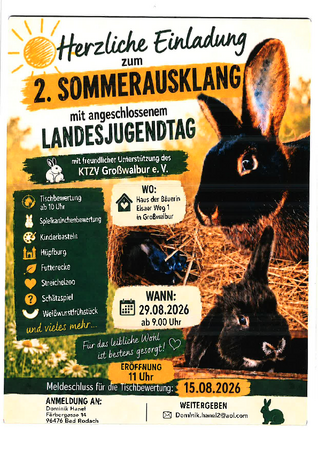 Landesjugendtag Großwalbur