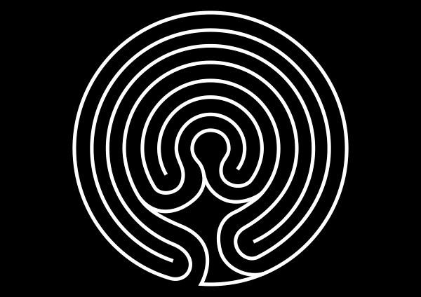 Ein Labyrinth im Hofgarten