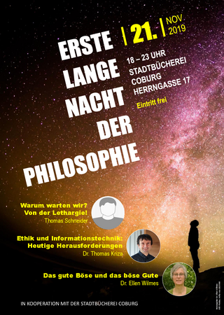 Plakat Nacht der Philosophie