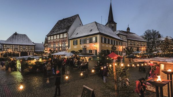 Ein Geheimtipp: der Seßlacher Adventsmarkt inmitten der mittelalterlichen Kleinstadt